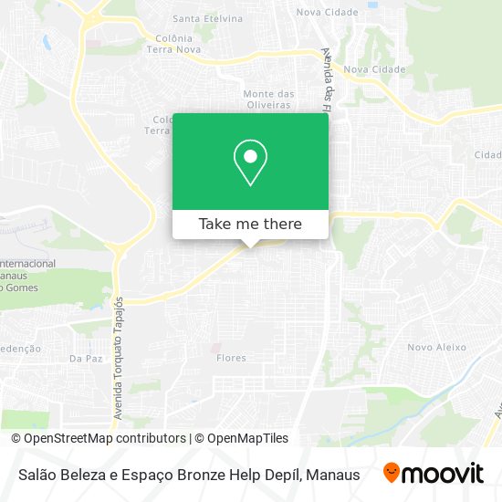 Salão Beleza e Espaço Bronze Help Depíl map