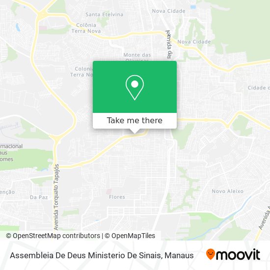 Assembleia De Deus Ministerio De Sinais map