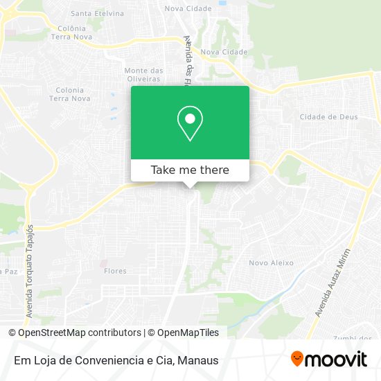 Em Loja de Conveniencia e Cia map