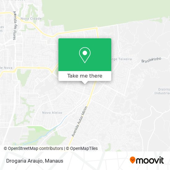 Drogaria Araujo map