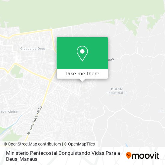 Ministerio Pentecostal Conquistando Vidas Para a Deus map
