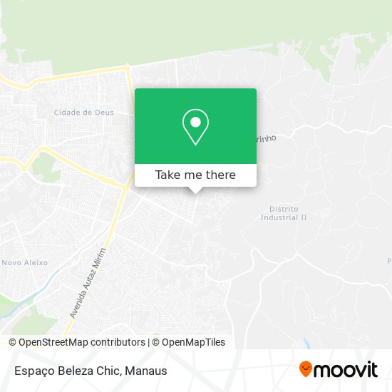 Espaço Beleza Chic map