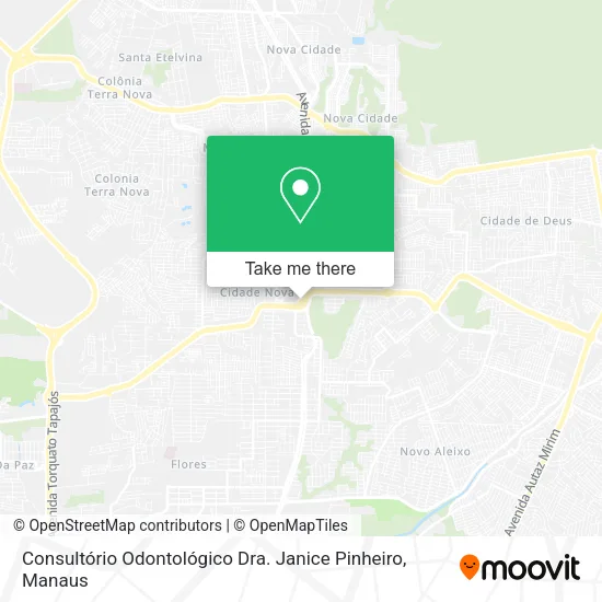 Consultório Odontológico Dra. Janice Pinheiro map