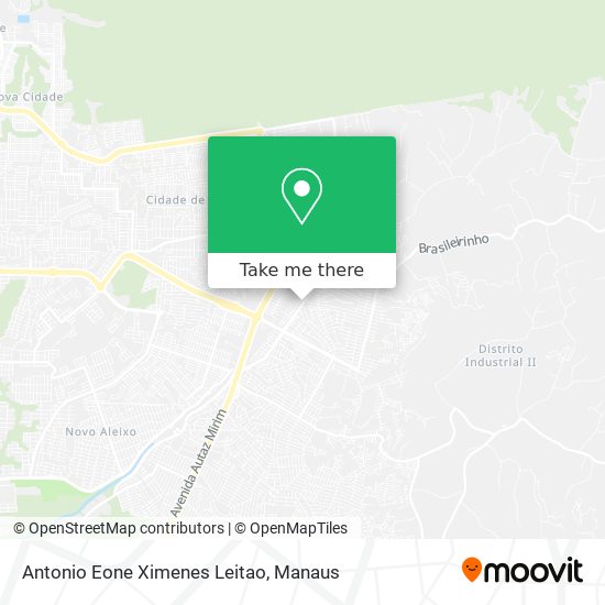 Antonio Eone Ximenes Leitao map