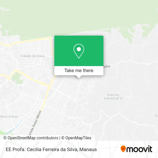 EE Profa. Cecília Ferreira da Silva map