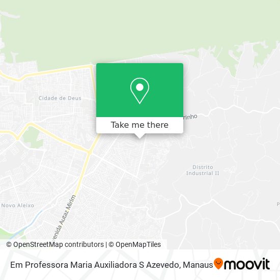 Em Professora Maria Auxiliadora S Azevedo map