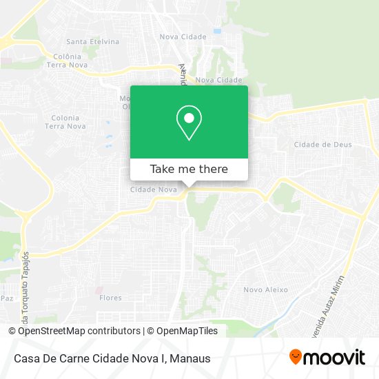 Mapa Casa De Carne Cidade Nova I