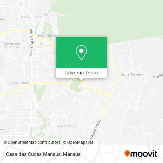 Casa das Cucas Manaus map