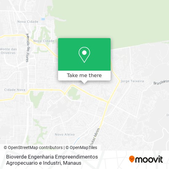 Bioverde Engenharia Empreendimentos Agropecuario e Industri map