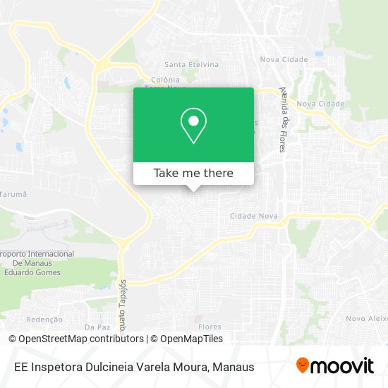 EE Inspetora Dulcineia Varela Moura map