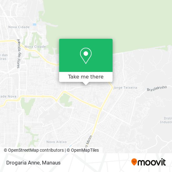 Drogaria Anne map