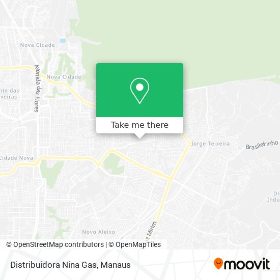 Distribuidora Nina Gas map