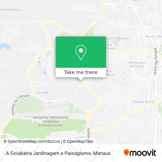 A Goiabeira Jardinagem e Paisagismo map