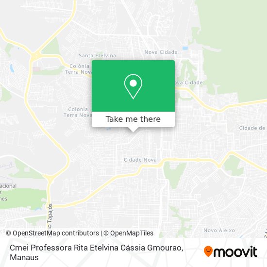Cmei Professora Rita Etelvina Cássia Gmourao map