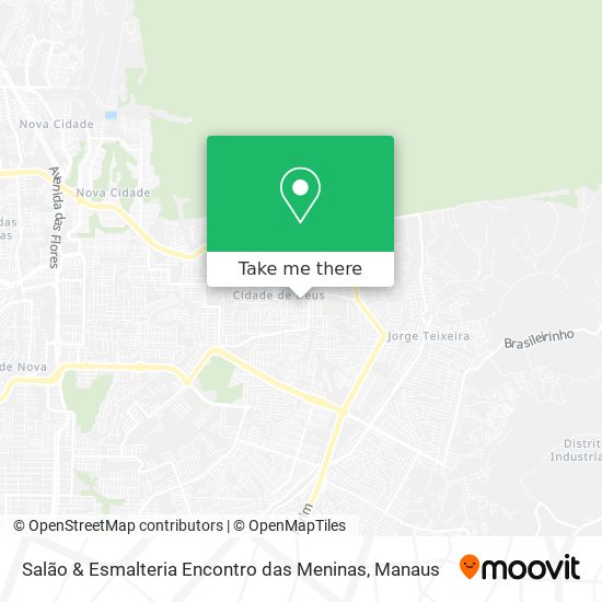 Salão & Esmalteria Encontro das Meninas map