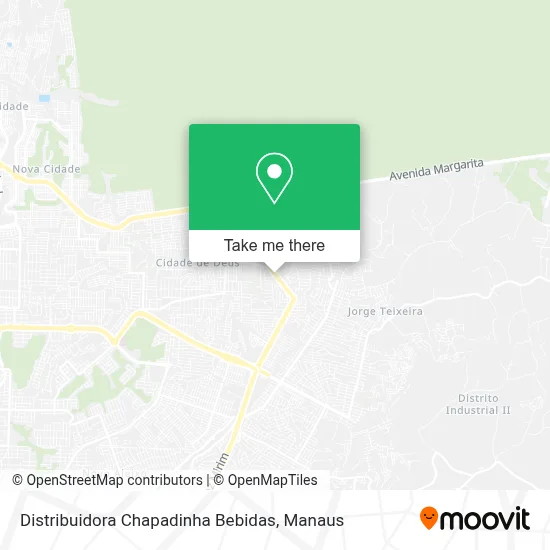 Distribuidora Chapadinha Bebidas map