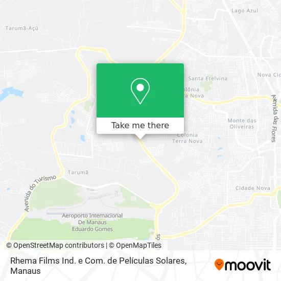 Rhema Films Ind. e Com. de Películas Solares map
