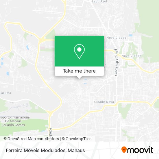 Ferreira Móveis Modulados map