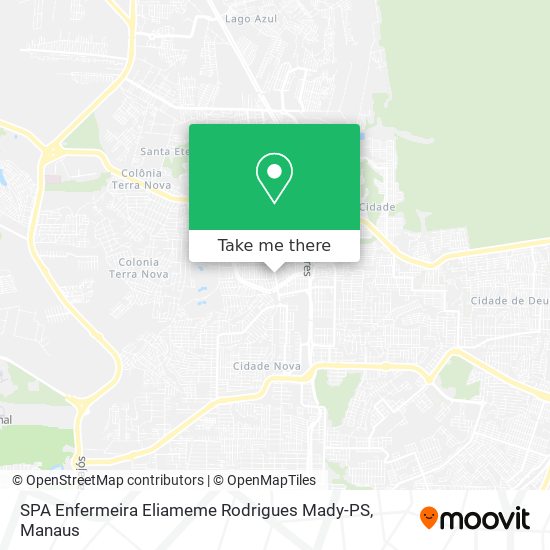SPA Enfermeira Eliameme Rodrigues Mady-PS map