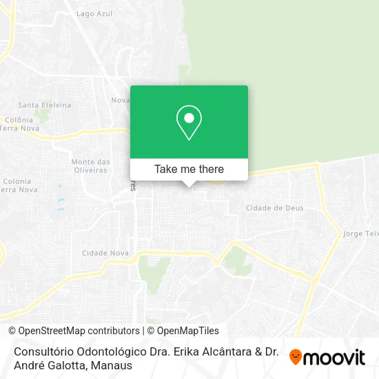 Consultório Odontológico Dra. Erika Alcântara & Dr. André Galotta map