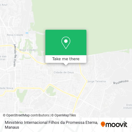 Ministério Internacional Filhos da Promessa Eterna map