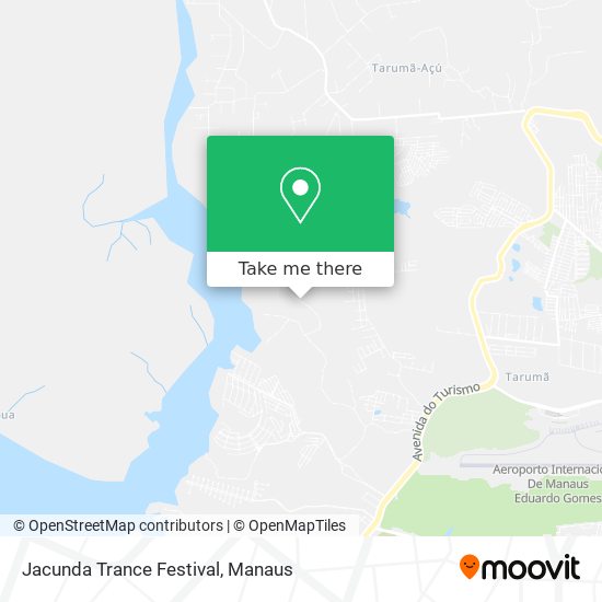 Jacunda Trance Festival map