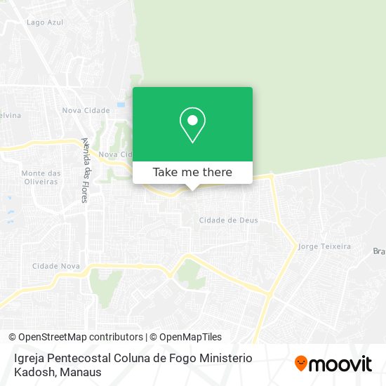 Igreja Pentecostal Coluna de Fogo Ministerio Kadosh map