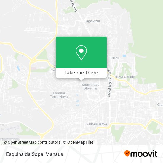 Esquina da Sopa map