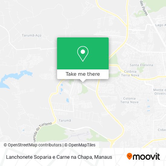 Lanchonete Soparia e Carne na Chapa map