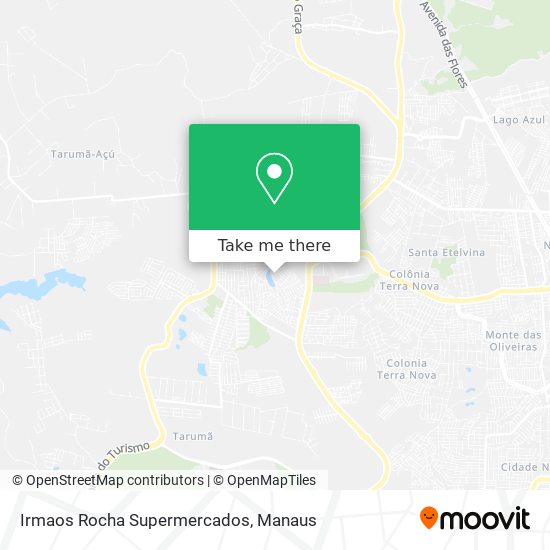 Irmaos Rocha Supermercados map