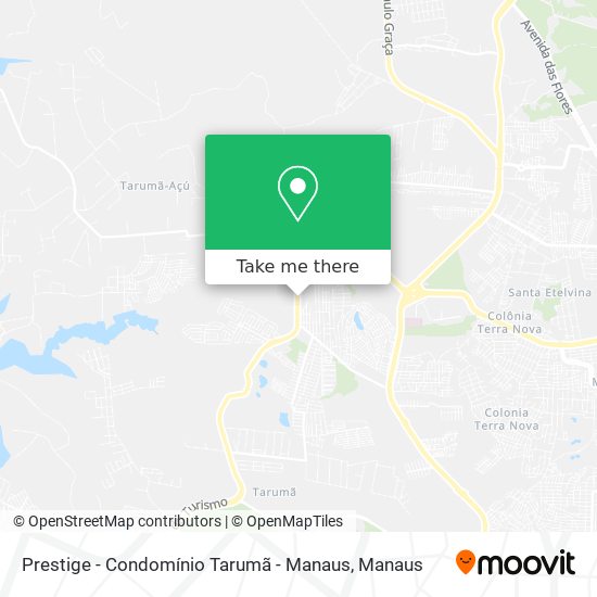 Prestige - Condomínio Tarumã - Manaus map