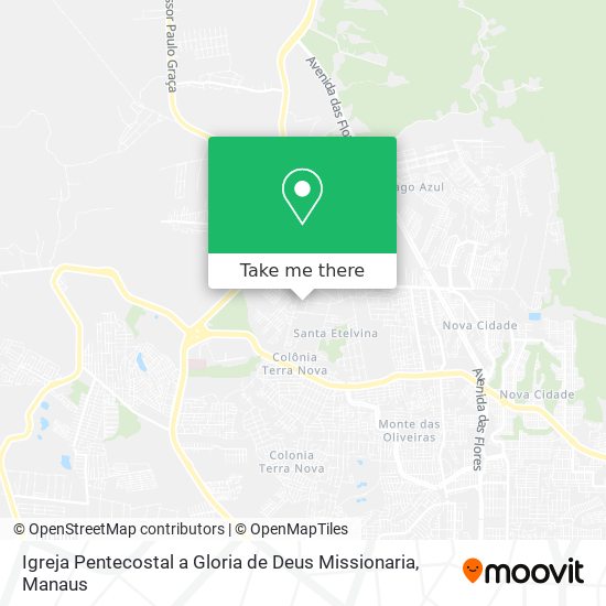 Igreja Pentecostal a Gloria de Deus Missionaria map