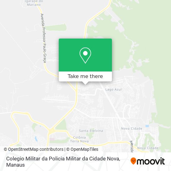 Colegio Militar da Policia Militar da Cidade Nova map