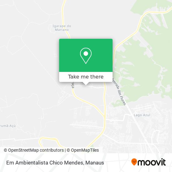 Em Ambientalista Chico Mendes map