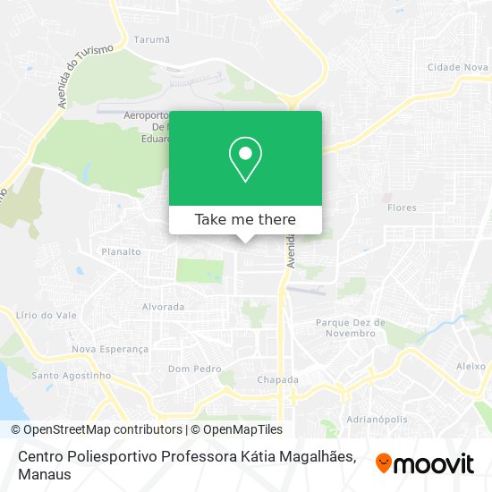 Centro Poliesportivo Professora Kátia Magalhães map