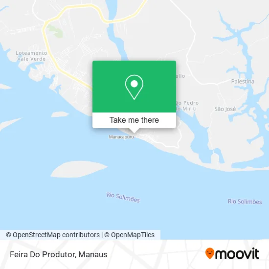 Feira Do Produtor map