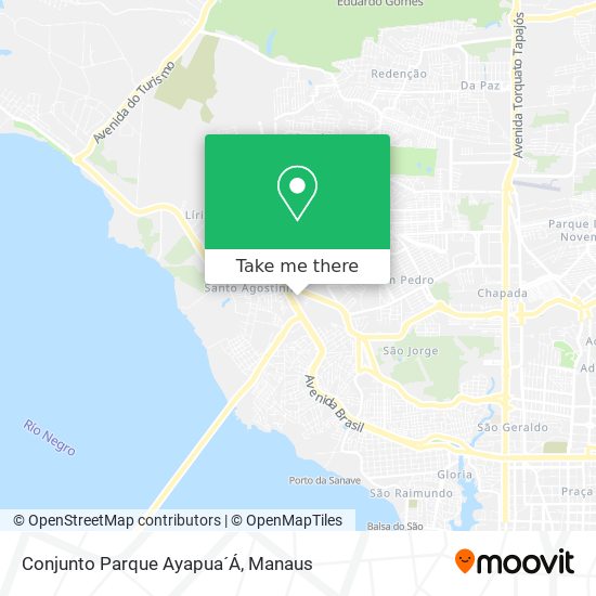 Conjunto Parque Ayapua´Á map