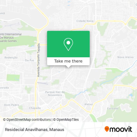 Residecial Anavilhanas map
