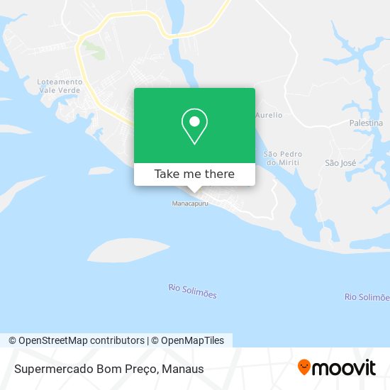 Supermercado Bom Preço map