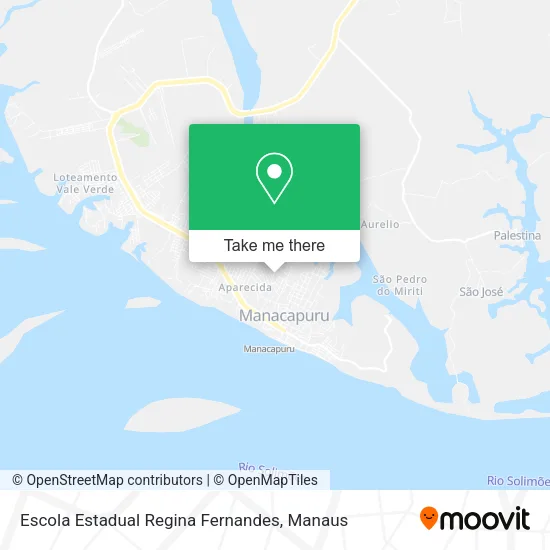 Escola Estadual Regina Fernandes map
