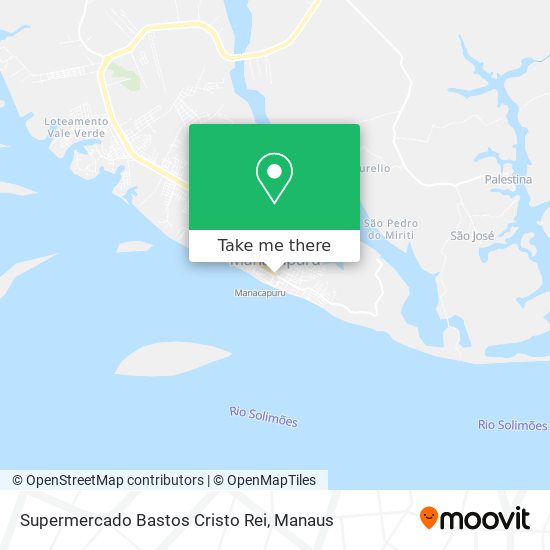 Supermercado Bastos Cristo Rei map