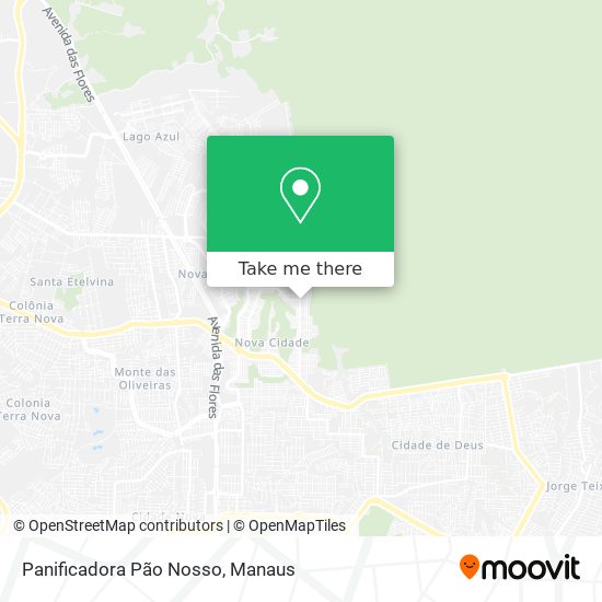 Panificadora Pão Nosso map