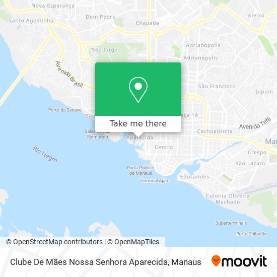 Clube De Mães Nossa Senhora Aparecida map