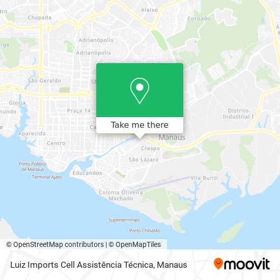 Luiz Imports Cell Assistência Técnica map