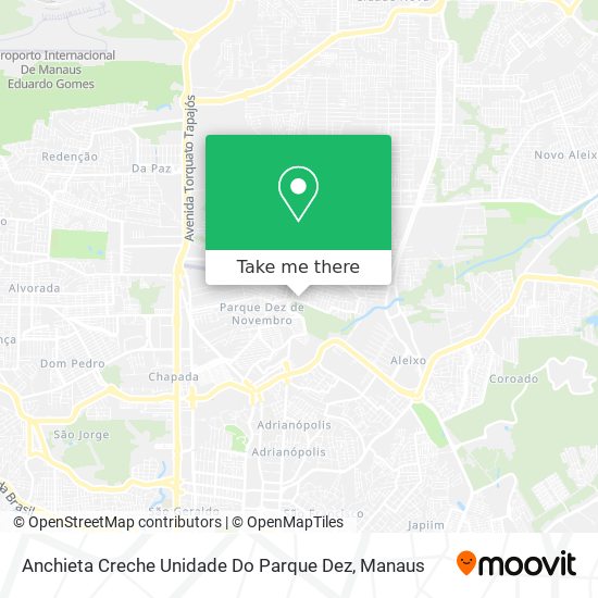 Anchieta Creche Unidade Do Parque Dez map