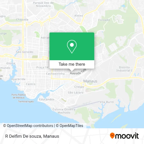 R Delfim De souza map