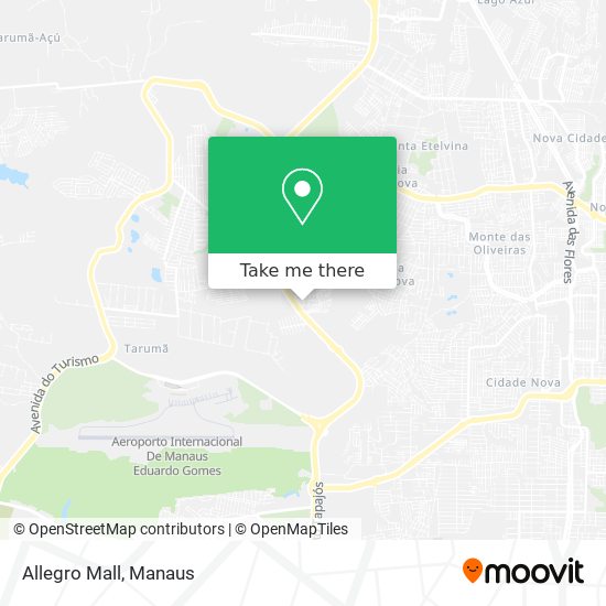 Allegro Mall map