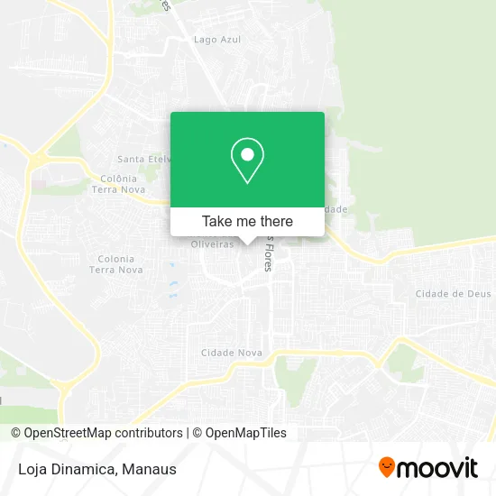 Loja Dinamica map