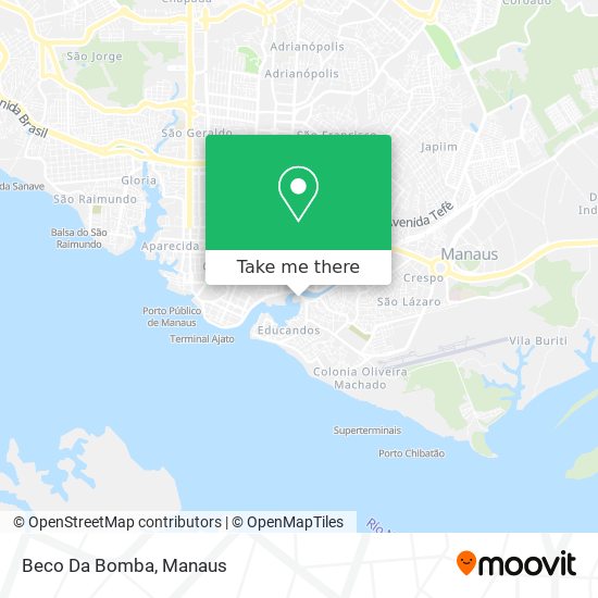 Beco Da Bomba map