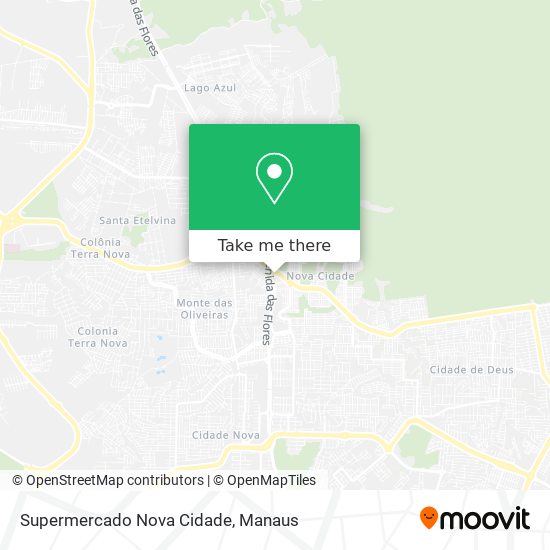 Supermercado Nova Cidade map